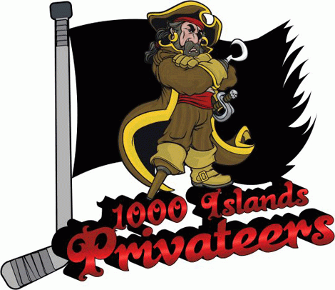 Thousand Islands Privateers 2010 Primary Logo iron on heat transfer